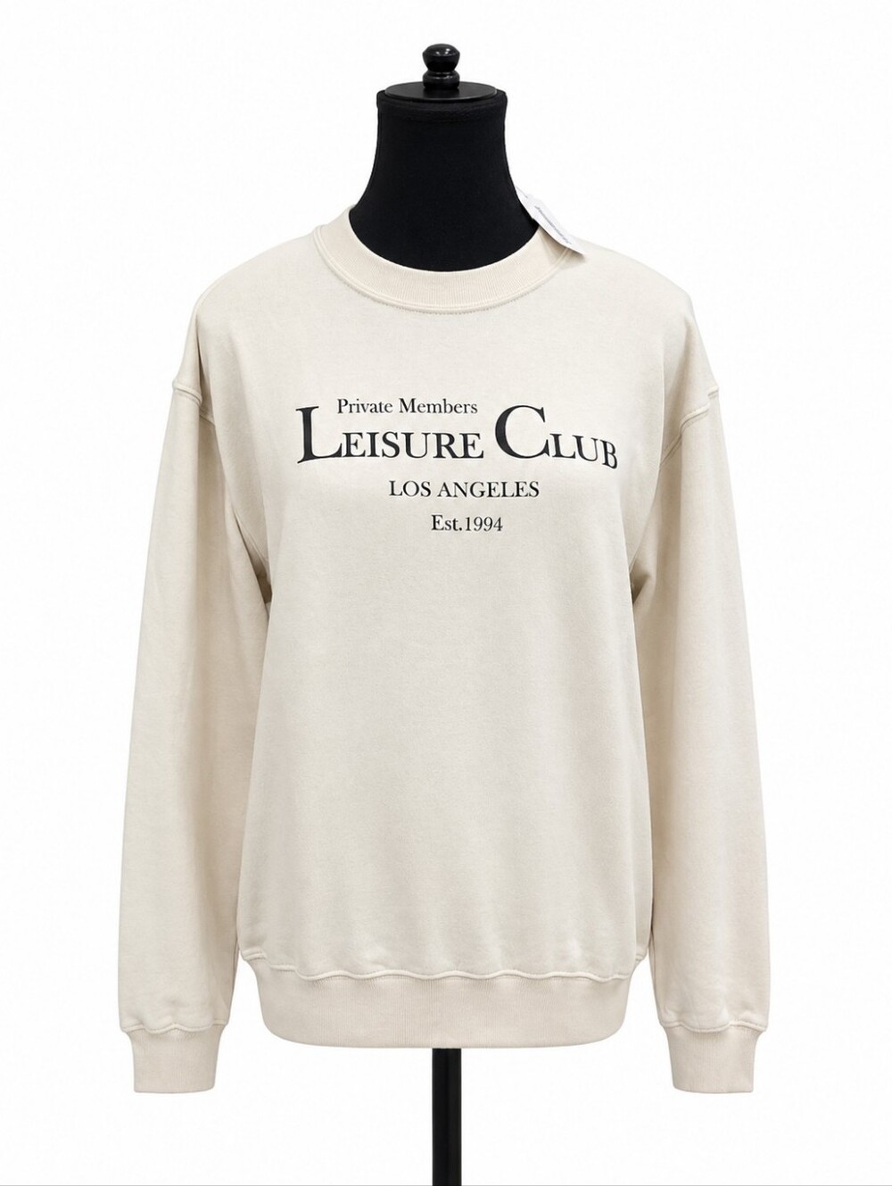 Sub_Urban Riot Cream Crewneck 'Leisure Club Los Angeles' Sweatshirt